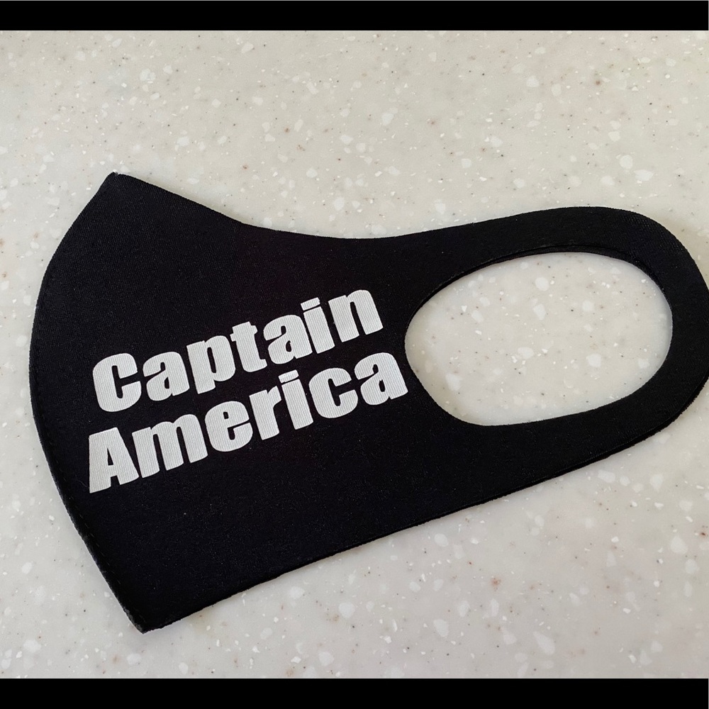 FACE MASK “ CAPTAIN AMERICA “ - Picture 5 of 6